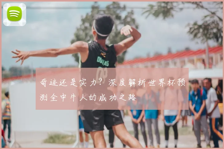奇迹还是实力？深度解析世界杯预测全中牛人的成功之路